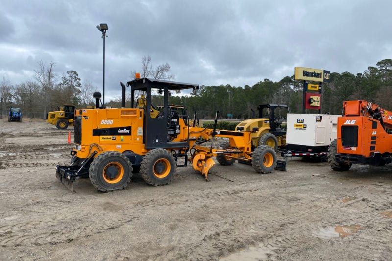 AUE Land heavy equipment fleet